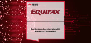 Equifax launches AI Innovation Lab in Wexford, Ireland with senior leaders Raghu Kulkarni, Ritu Sharma, Elizabeth Chapman, and Paul Heywood, alongside IDA Ireland representatives.