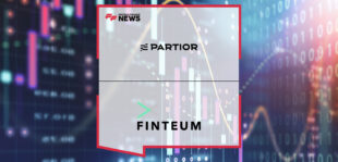 Partior, Finteum, and Adhara announce interoperability for intraday FX swaps and 24x7 PvP settlement, with leaders Brian Nolan, Humphrey Valenbreder, and Peter Munnings showcasing real-time liquidity management innovation.