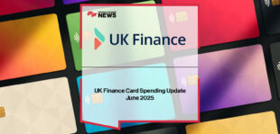 UK Finance June 2025 card spending data shows 2.3 billion debit card transactions and 406 million credit card transactions, with contactless payments accounting for over two-thirds of all card use.