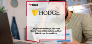 Hodge Bank survey reveals 34% of UK households fell behind on bills due to unexpected expenses, with Christie Cook highlighting financial fragility among younger generations compared to older age groups.