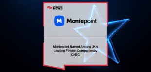 Moniepoint Inc. co-founders Tosin Eniolorunda and Felix Ike celebrate CNBC naming Moniepoint among the UK’s top fintech companies, highlighting its African roots and international expansion.