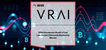 VRAI, the consumer brand of Diamond Foundry, launches the world’s first Bitcoin-backed lab-grown diamonds, combining renewable-energy-grown diamonds with Bitcoin stored through a regulated custodian.