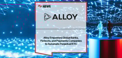 Alloy launches AI-powered perpetual KYC solution for UK and European financial institutions, with leaders Francesco Fulcoli of Flagstone and Jason Ioannides of Alloy highlighting dynamic compliance and real-time fraud prevention.
