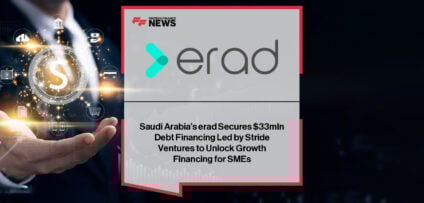 erad secures $33 million debt financing led by Stride Ventures at Money20/20 Riyadh, with Co-founder Salem Abu-Hammour and Partner Fariha Ansari Javed highlighting expansion of Shariah-compliant SME financing in Saudi Arabia and the GCC.