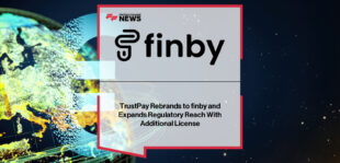 TrustPay rebrands as finby, with CEO David Rintel announcing a new identity and Maltese license to expand digital payment services across Europe.