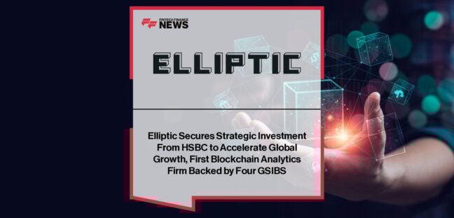 Elliptic secures strategic investment from HSBC, with CEO Simone Maini and HSBC’s Richard May highlighting the partnership that cements Elliptic as the only blockchain analytics provider backed by four global systemically important banks.