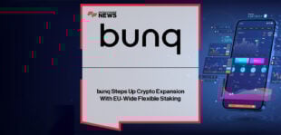 bunq becomes the first European challenger bank to launch flexible crypto staking, letting users earn up to 10% annually on digital assets without lock-up periods.