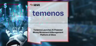 Temenos launches Money Movement & Management platform, with Barb Morgan, Gareth Lodge, and FINCI CEO Mihails Kuznecovs highlighting AI-powered payments, fraud detection, and real-time financial services innovation.