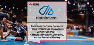 DataHaven Software announces its sponsorship of Brazilian Jiu-Jitsu athlete David Yi Sanchez, training under Coach Lucas Pinheiro at ATOS Winter Garden, reflecting the company’s shared values of discipline, precision, and mastery.