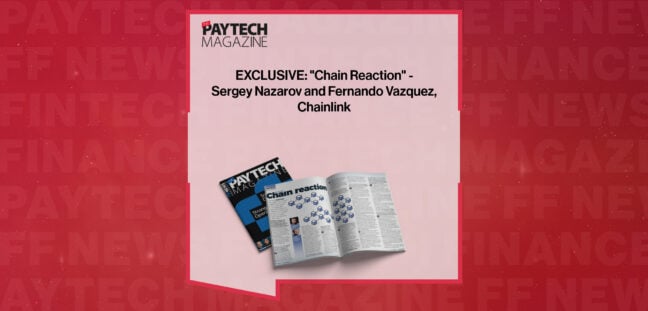 EXCLUSIVE: "Chain Reaction" - Sergey Nazarov and Fernando Vazquez, Chainlink