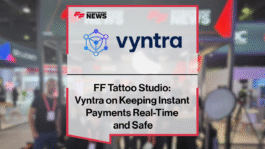 Joël Winteregg, CEO of Vyntra, speaks at the FF News Tattoo Studio at Sibos 2025 about real-time payment monitoring, fraud prevention, and the shift toward account-to-account payments.