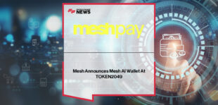 Mesh CEO Bam Azizi unveils AI-powered agentic commerce at TOKEN2049, showcasing an autonomous crypto transaction completed with stablecoins for a real-world retail purchase.