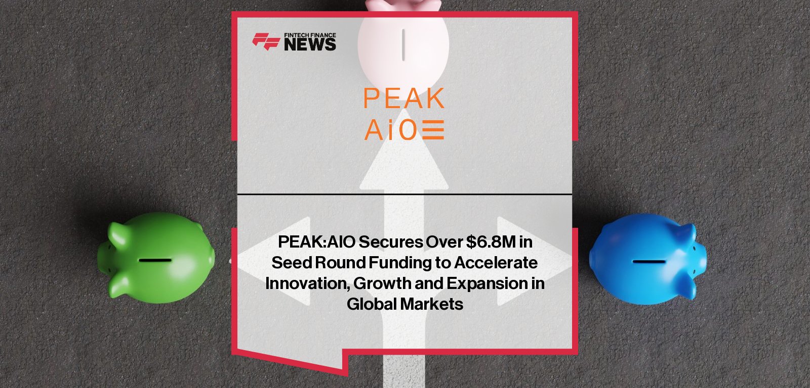PEAK:AIO raises $6.8M in Seed funding led by Pembroke VCT and Praetura Ventures, with executives Mark Klarzynski and Roger Cummings driving AI-first data infrastructure innovation.