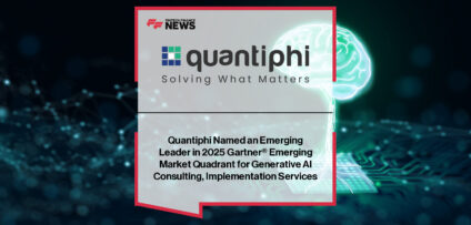 Quantiphi is recognized as an Emerging Leader in the 2025 Gartner Innovation Guide for Generative AI Consulting and Implementation Services, highlighting its AI-first approach and impact-driven platforms baioniq, Codeaira, and Dociphi.