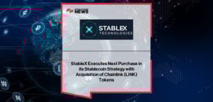 StableX Technologies acquires Chainlink (LINK) tokens as part of its strategic expansion in decentralized finance and stablecoin infrastructure investments.
