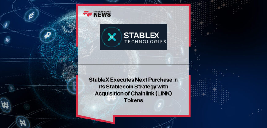 StableX Technologies acquires Chainlink (LINK) tokens as part of its strategic expansion in decentralized finance and stablecoin infrastructure investments.