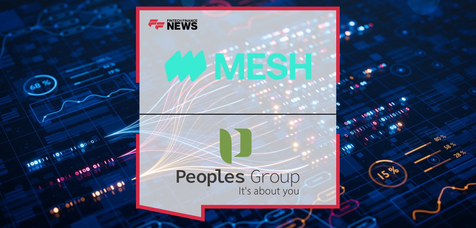 Oded Zehavi, CEO and Founder of Mesh Payments, and Will Keliehor, Chief Client Officer at Peoples Group, announce a strategic partnership to bring Mesh’s AI-powered travel and expense management platform to Canada through Peoples Trust Company.