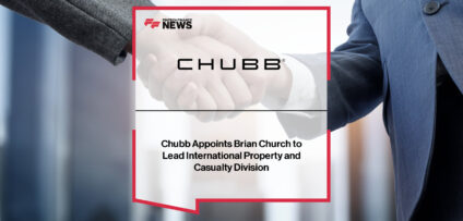 Brian Church appointed Division President of Property and Casualty for Chubb Overseas General Insurance, overseeing global commercial P&C operations under Paul McNamee’s leadership.
