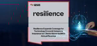 Vishaal “V8” Hariprasad, CEO of Resilience, and George Kotsiopoulos, President of Insurance, announce the expansion of Resilience’s Technology Errors & Omissions (Tech E&O) coverage for mid-sized technology firms across the US, UK, and EU through its Lloyd’s partnership.