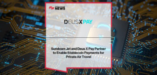 Deus X Pay partners with Sundown Jet S.A. to enable cryptocurrency payments for private jet bookings across Latin America, led by CEOs Richard Crook and Federico Giménez.