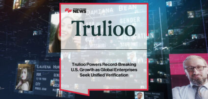 Vicky Bindra, CEO of Trulioo, announces 1,996% growth in U.S. KYB transaction volume and a 134% overall verification increase, positioning Trulioo as the global leader in identity verification and trust infrastructure ahead of Money20/20 USA 2025.