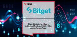 Bitget, the world’s largest Universal Exchange (UEX), highlighted in a Nansen report for driving institutional crypto adoption with $23.1 billion in trading volume and deep market liquidity.