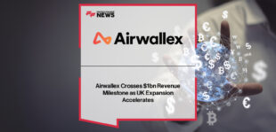 Airwallex Co-Founder and CEO Jack Zhang celebrates surpassing $1bn in annualised revenue, joined by VP Marketing EMEA James Elias, marking rapid growth in the UK and the launch of the ‘Broken Banking’ campaign with partners McLaren F1 and Arsenal FC.