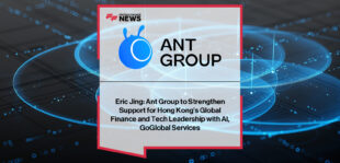 Eric Jing, Chairman of Ant Group, speaks at Hong Kong Fintech Week 2025 alongside Christopher Hui and Fred Hu, reaffirming Ant’s commitment to AI, tokenization, and cross-border financial innovation in Hong Kong.