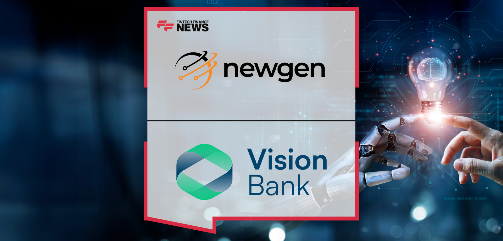 Newgen Software partners with Vision Bank, led by Parvin Jain and Prashant Sahai, to deploy its AI-first EDRMS and NewgenONE low-code platform on Microsoft Azure, modernizing document management and enhancing digital banking efficiency.
