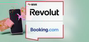 Revolut General Manager Alex Codina and Booking.com Senior Director JC Rodriguez announce a global payments partnership integrating Revolut Pay into Booking.com, enabling fast, secure checkout and rewarding travel purchases with RevPoints.