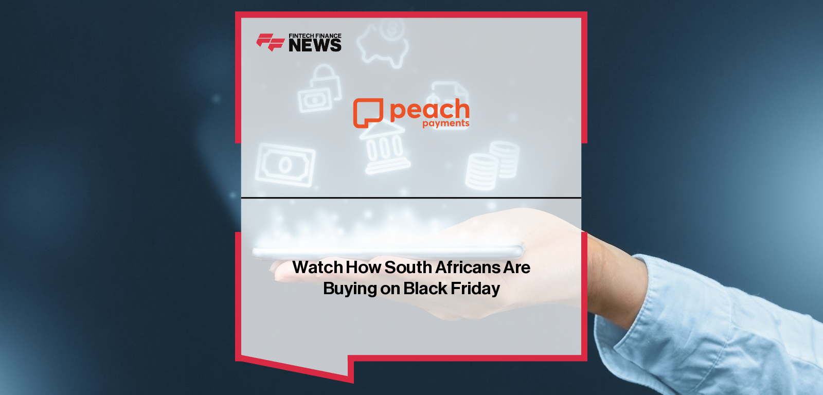 Joshua Shimkin of Peach Payments announces the launch of the Peach Payments Black Friday Dashboard, showing real-time South African e-commerce transactions, payment methods, provincial activity, and merchant deals, supported by market data from Mastercard, World Wide Worx, and Ask Afrika.
