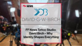 David Birch speaking at the FF News Tattoo Studio during Fintech Talents Festival 2025, discussing digital identity, trust, and the future of finance.