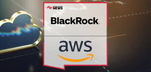 BlackRock and Amazon Web Services announce a strategic partnership to offer Aladdin on AWS, with Sudhir Nair and Scott Mullins highlighting new multi-cloud flexibility, secure infrastructure and enhanced analytics for global investment institutions including Amazon Treasury.