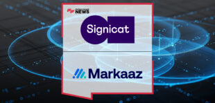 Signicat partners with Markaaz to enhance global KYB, onboarding, and fraud prevention, with Pinar Alpay of Signicat and Lansing Gatrell of Markaaz leading the strategic collaboration.