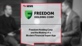 Timur Turlov, Founder and CEO of Freedom Holding Corp, discusses the company’s evolution into a digital banking and financial services ecosystem alongside senior technology leader Renat.