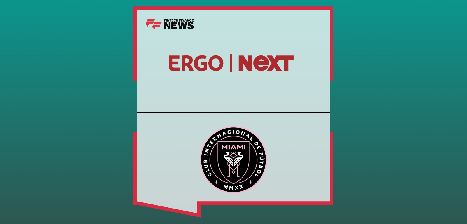 Inter Miami CF announces ERGO NEXT Insurance as Main Partner and Training Apparel Partner ahead of the 2026 season, featuring Xavier Asensi and Guy Goldstein.