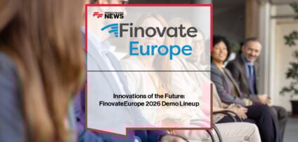 FinovateEurope 2026 showcases live fintech demos from companies including AAZZUR, Candour Identity, Darwinium, Keyless, Mifundo, and Opentech.