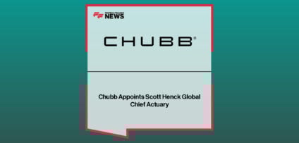 Scott Henck appointed Chief Actuary at Chubb Limited, succeeding Paul O’Connell, with leadership team including Evan Greenberg and Peter Enns.