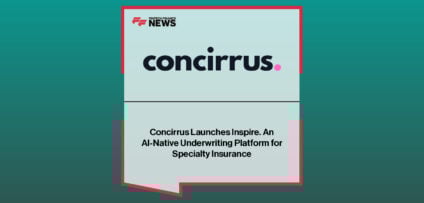 Andrew Yeoman, CEO of Concirrus, presenting the launch of Concirrus Inspire, the AI-native underwriting platform for specialty insurers and MGAs.