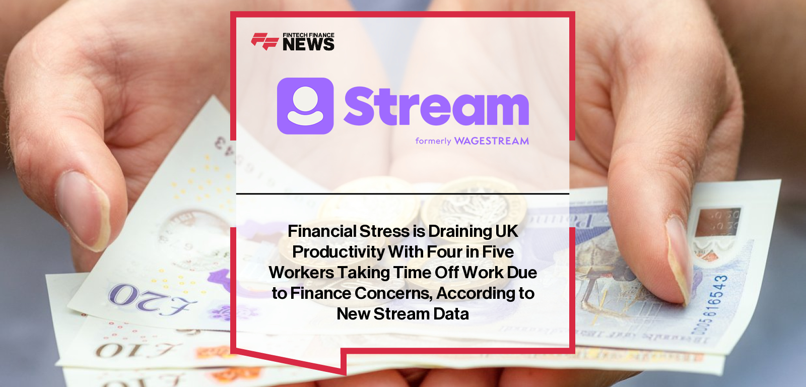 Peter Briffett discusses new workplace financial stress research from Stream highlighting productivity and wellbeing impacts on UK employees.