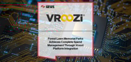Gretchen Vance of Forest Lawn and Shaz Khan of Vroozi discussing the integrated procure-to-pay platform connecting NetSuite and Shopify systems.