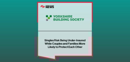Yorkshire Building Society research shows people living alone are less likely to have home or life insurance, with Tina Hughes highlighting the need for personal financial protection.