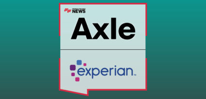 Axle and Experian executives announce integration of real-time insurance verification into Fraud Protect, featuring Robert Granados and Armaan Sikand.