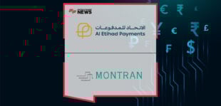 Al Etihad Payments executives and Montran representatives announcing the implementation of a next-generation International Remittance Platform Gateway for Aani.