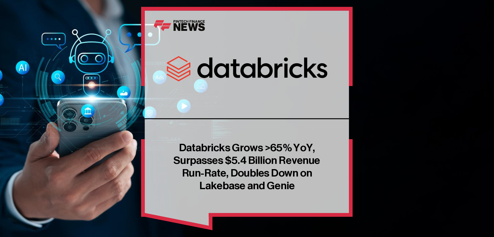 Databricks surpasses $5.4 billion revenue run-rate and secures $7 billion in funding at $134 billion valuation as CEO Ali Ghodsi accelerates AI and Lakebase development.