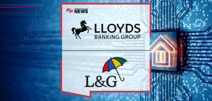 Kelly Bretherton of L&G Ignite and Frances Cassidy of Lloyds Banking Group announce real-time mortgage product API integration supporting Halifax Intermediaries and BM Solutions data access.