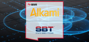 Alkami Technology and State Bank of Texas launch Alkami’s Digital Banking Platform, featuring John Hutcherson and Taylor Adkins, delivering a modern, secure digital banking experience with mobile check deposit, real-time alerts, and business banking tools.