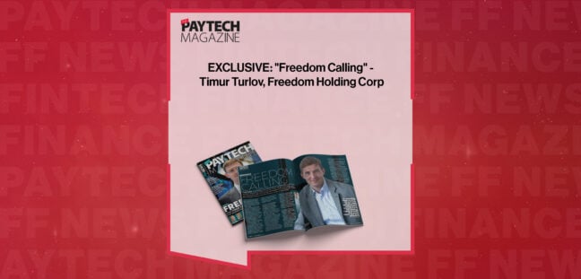 EXCLUSIVE: "Freedom Calling" - Timur Turlov, Freedom Holding Corp