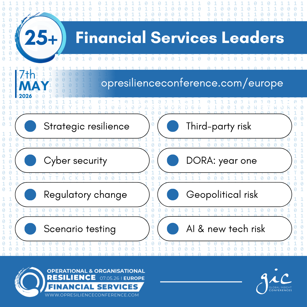 Operational Resilience Amsterdam x FFNews